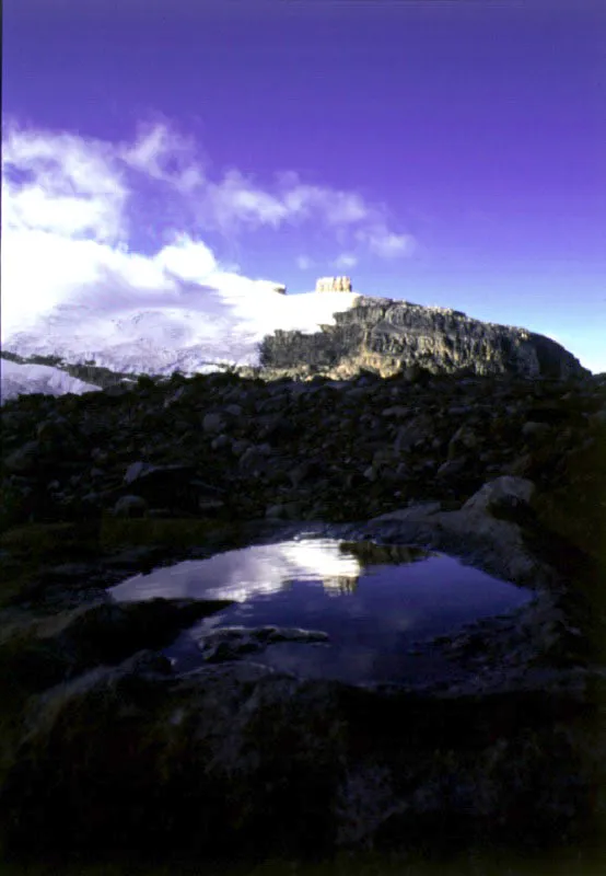Pico Pan de Azcar y Plpito del Diablo. Sierra Nevada del Cocuy, Boyac.  Cristbal von Rothkirch
