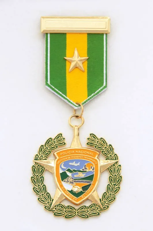 Medalla Direccin de Trnsito y Transporte  Coronel Jos Aristides Puentes Blanco. 