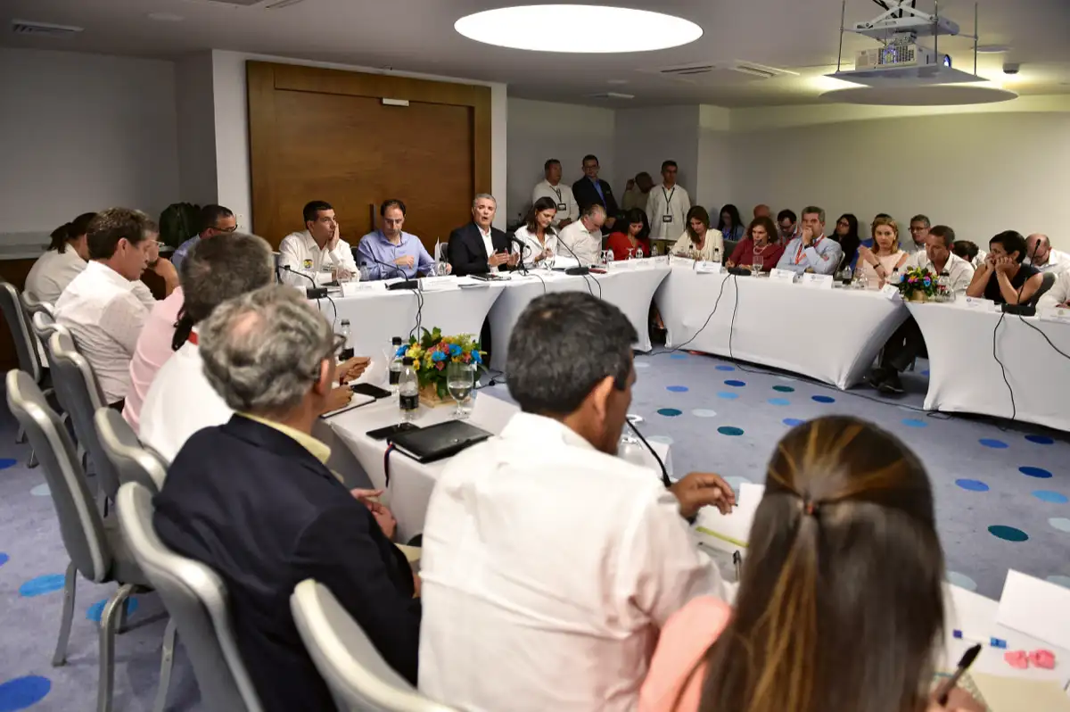 XXI Reunin del Consejo Presidencial Andino Palacio de San Carlos, Bogot, 17 de julio de 2021. 